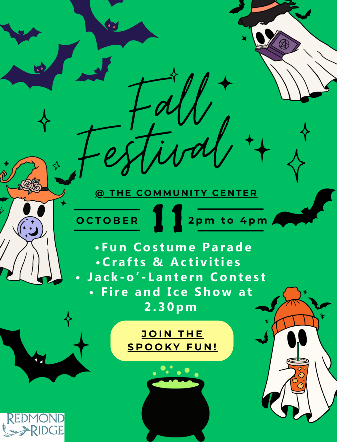 Fall Festival 2025 | Redmond Ridge Residential Owners Association